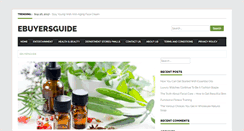 Desktop Screenshot of ebuyersguide.net